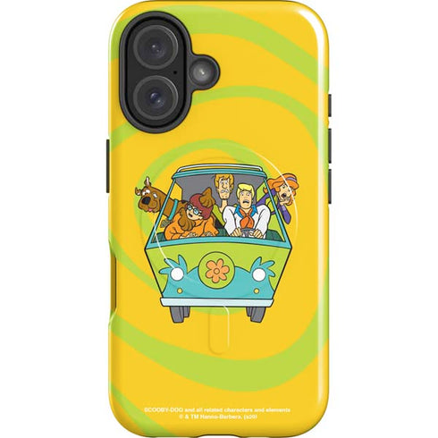 Scooby Doo Mystery Machine Van iPhone 16 Plus Magsafe Impact Case